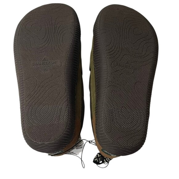 Staheekum Men's Puff Slip On Shoes Black Sz 10 Nylon Suede Water Repellent NEW - Picture 8 of 10